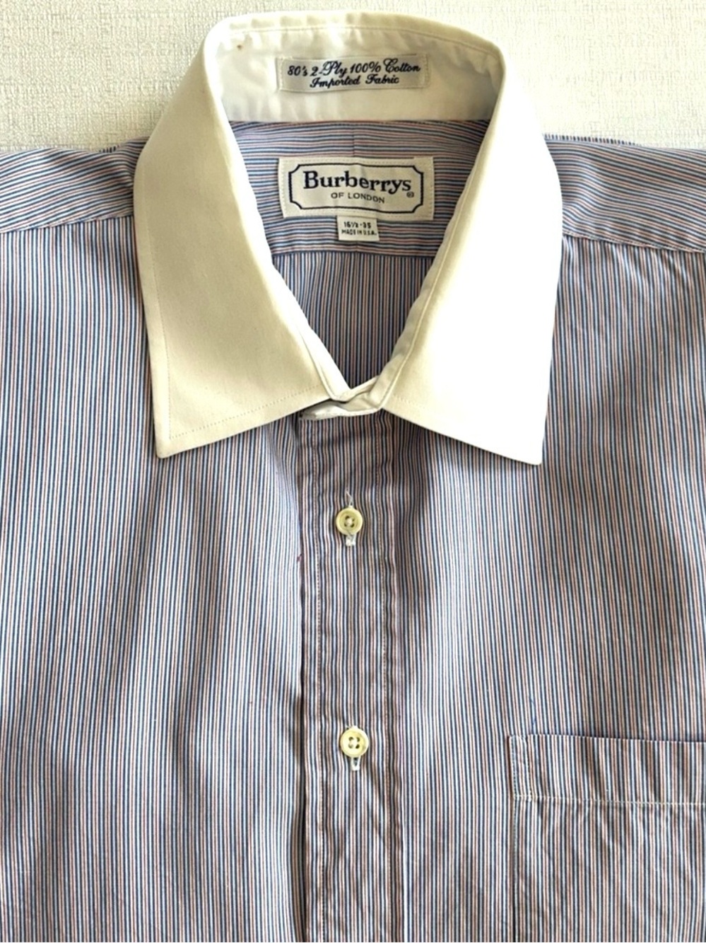 Vintage 1980’s Burberry of London Dress Shirt